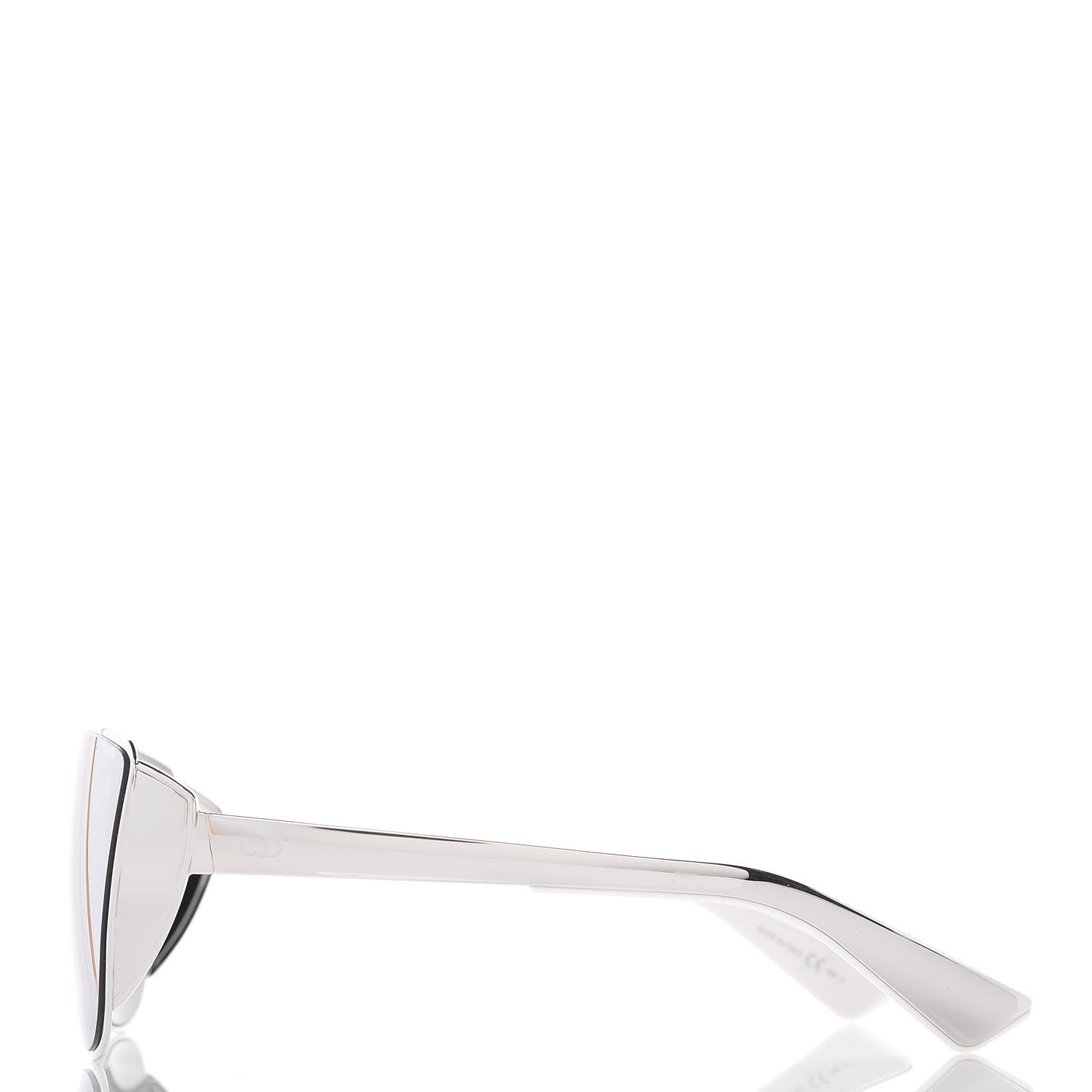 Christian Dior Metal Mirrored Futurist Sunglasses Silver 2 of 9