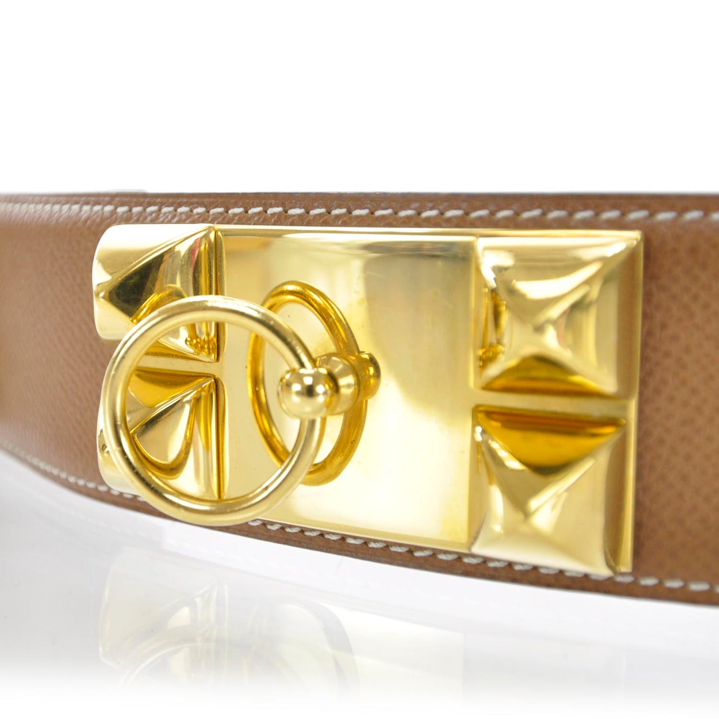 Epsom Medor Collier De Chien Belt Gold