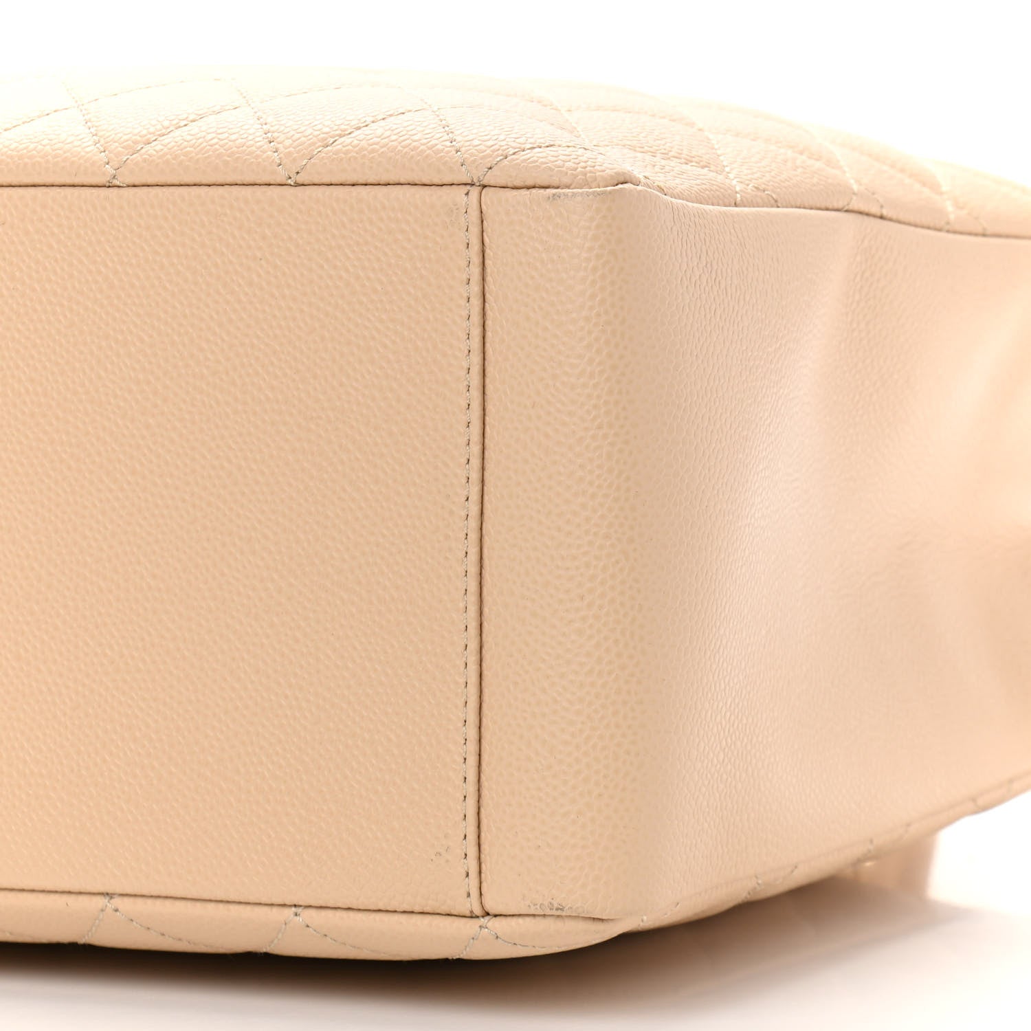 Chanel Caviar Quilted Grand Shopping Tote GST Beige Clair 6 of 11