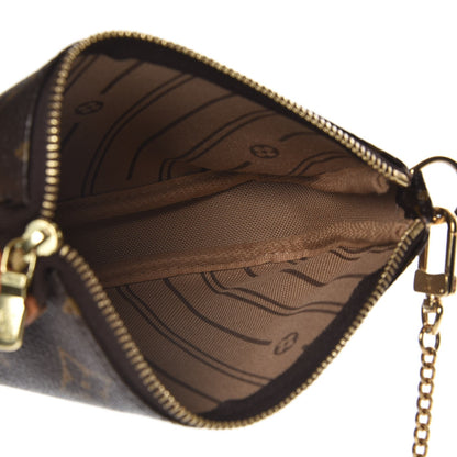 Louis Vuitton Monogram Complice Trunks and Bags Mini Pochette Accessories Beige 6 of 7