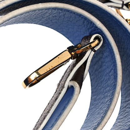 Louis Vuitton Monogram Bandouliere Shoulder Strap Blue 6 of 7