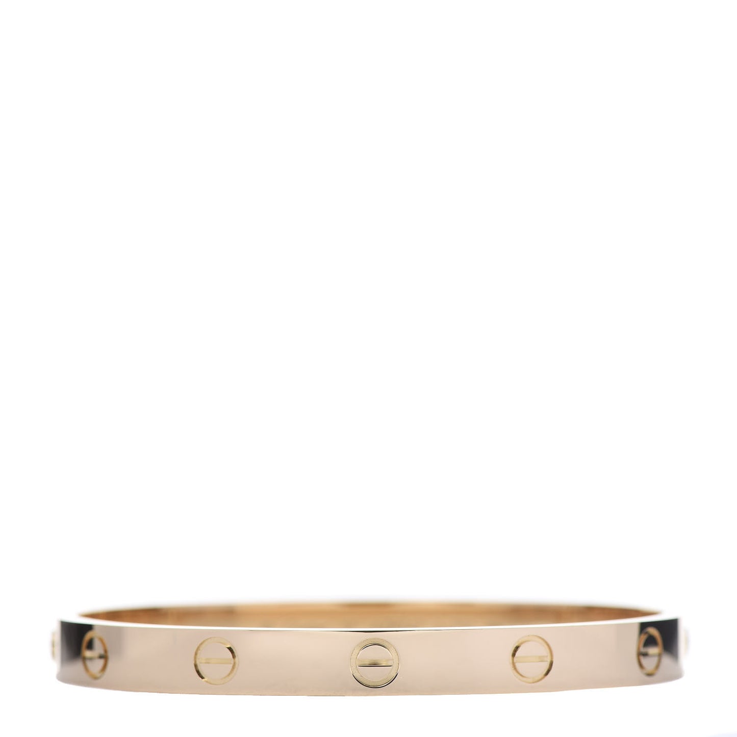 18K Yellow Gold LOVE Bracelet 17
