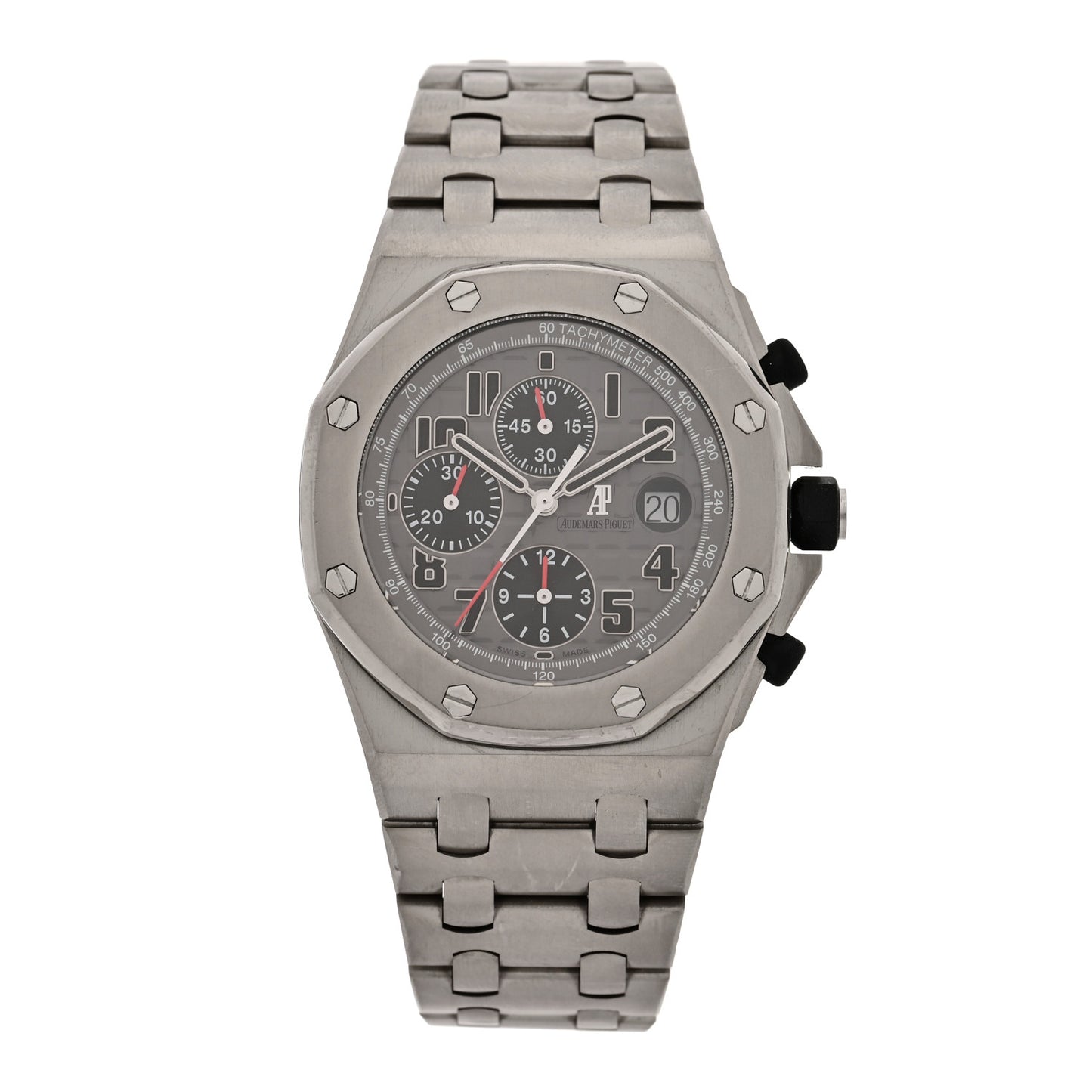 Titanium 42mm Royal Oak Offshore Chronograph Automatic Watch Grey 26170TI.OO.1000TI.01