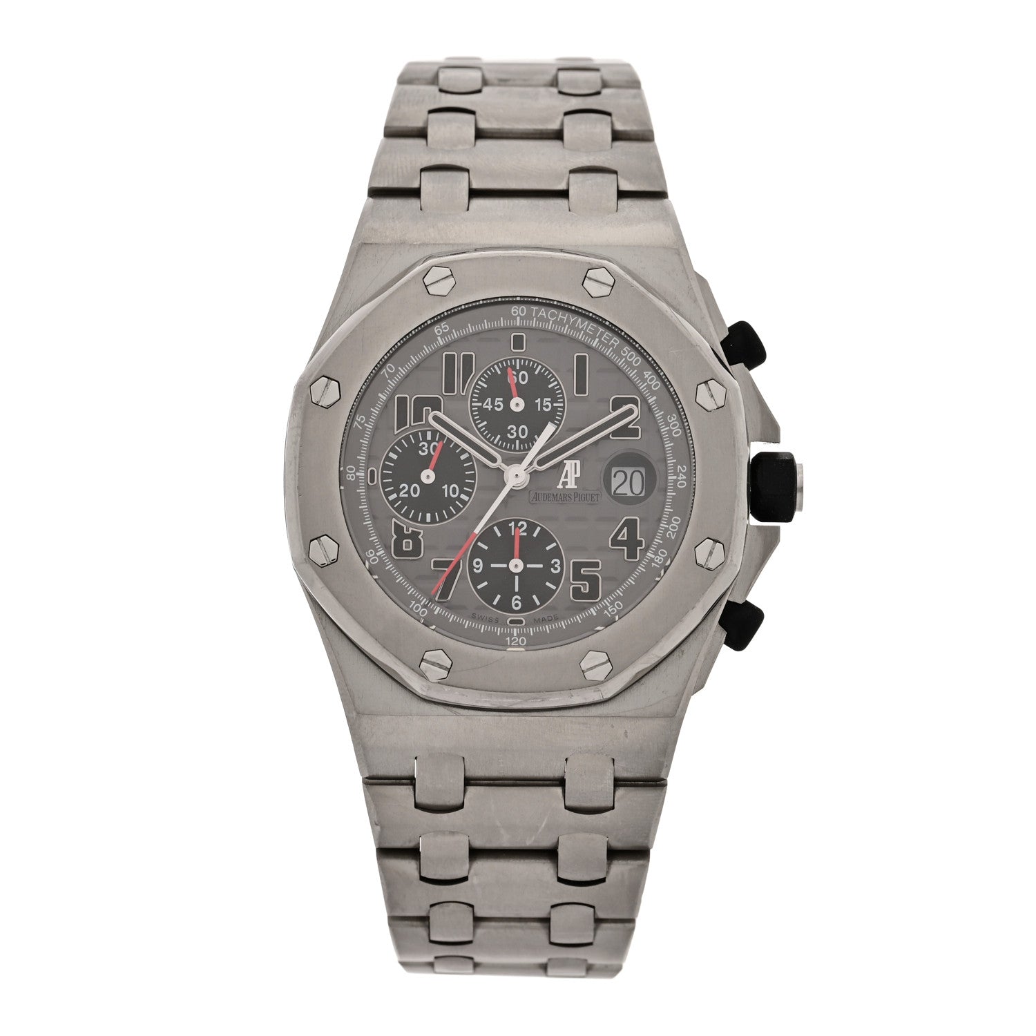 Audemars Piguet Titanium 42mm Royal Oak Offshore Chronograph Automatic Watch Grey 26170TI.OO.1000TI.01 1 of 5