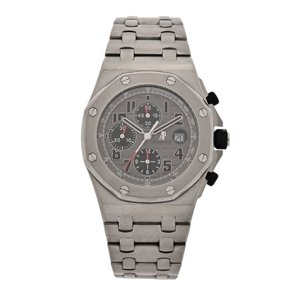 Audemars Piguet Titanium 42mm Royal Oak Offshore Chronograph Automatic Watch Grey 26170TI.OO.1000TI.01 1 of 5