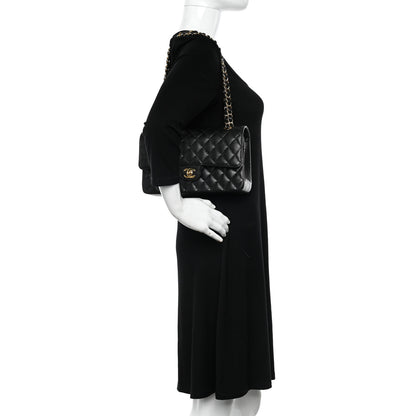 Chanel Caviar Quilted Medium Double Flap Black 2 of 11