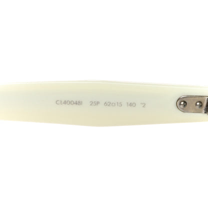 Celine Acetate Oversized Sunglasses CL400481 White 6 of 7