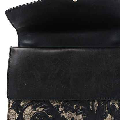 Gucci GG Supreme Monogram Arabesque Medium Dionysus Shoulder Bag Black 10 of 10