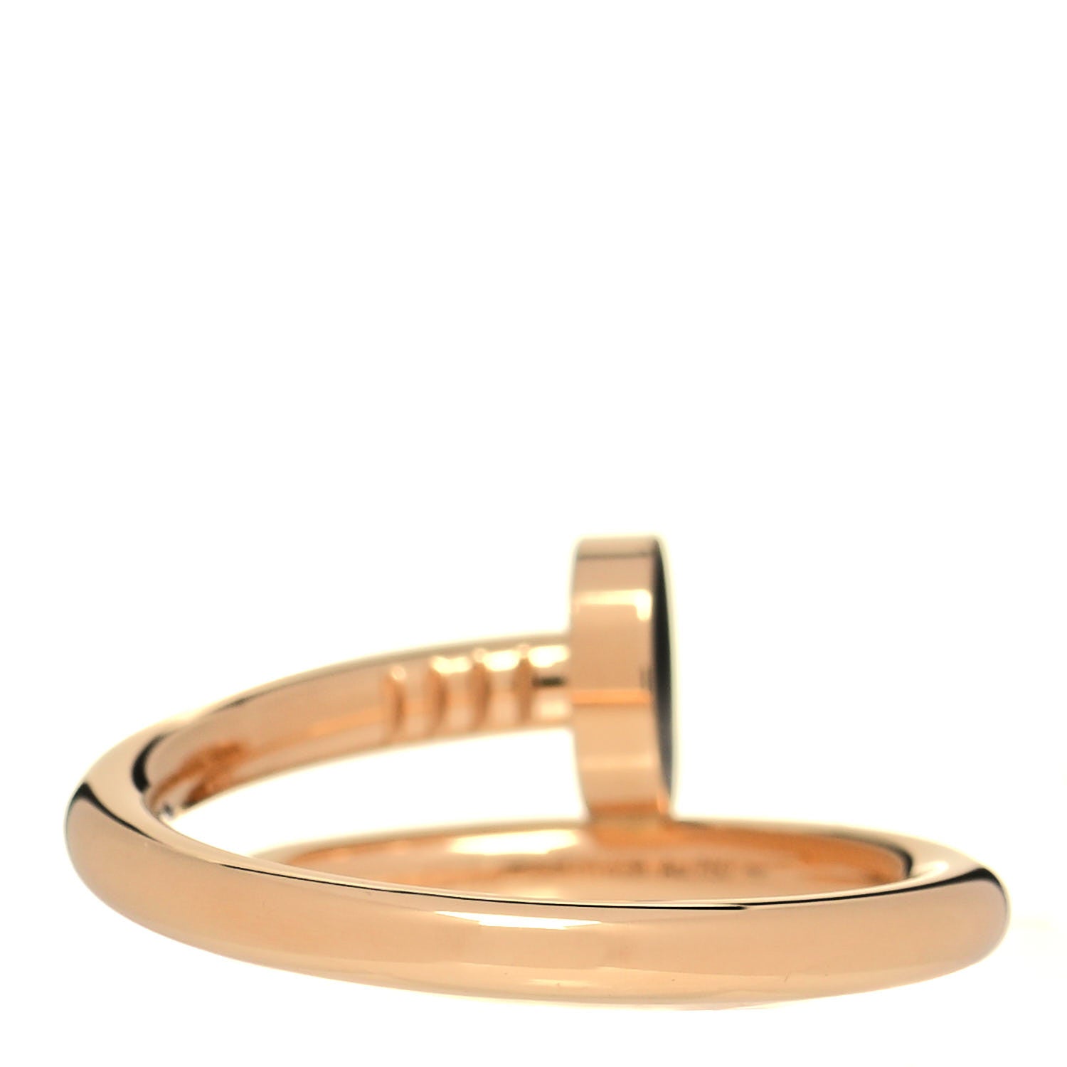 Cartier 18K Yellow Gold Juste Un Clou Ring 59 8.75 3 of 5