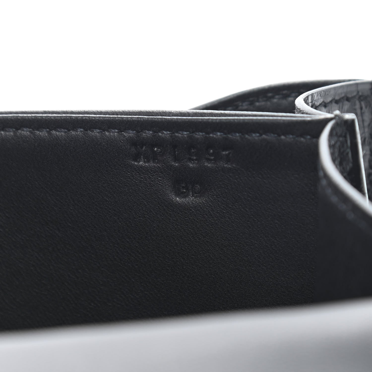 Hermes Shiny Alligator Constance 18 Black 9 of 18