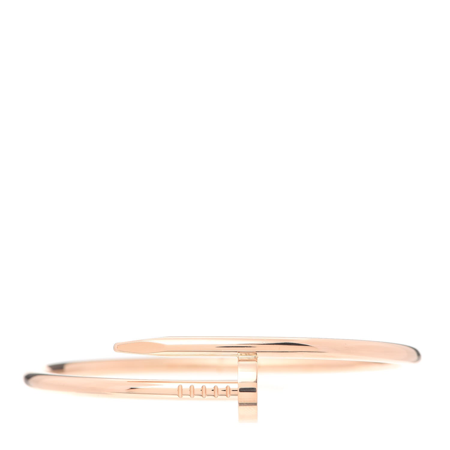 Cartier 18K Pink Gold Juste Un Clou Bracelet 18 1 of 7