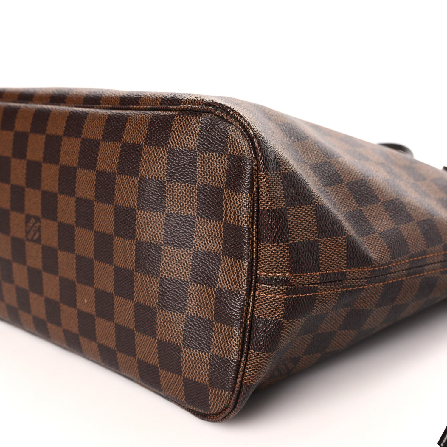 Louis Vuitton Damier Ebene Neo Neverfull MM Rose Ballerine 10 of 10