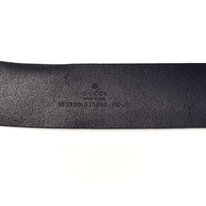 Gucci Calfskin Square G Belt 100 40 Black 3 of 8
