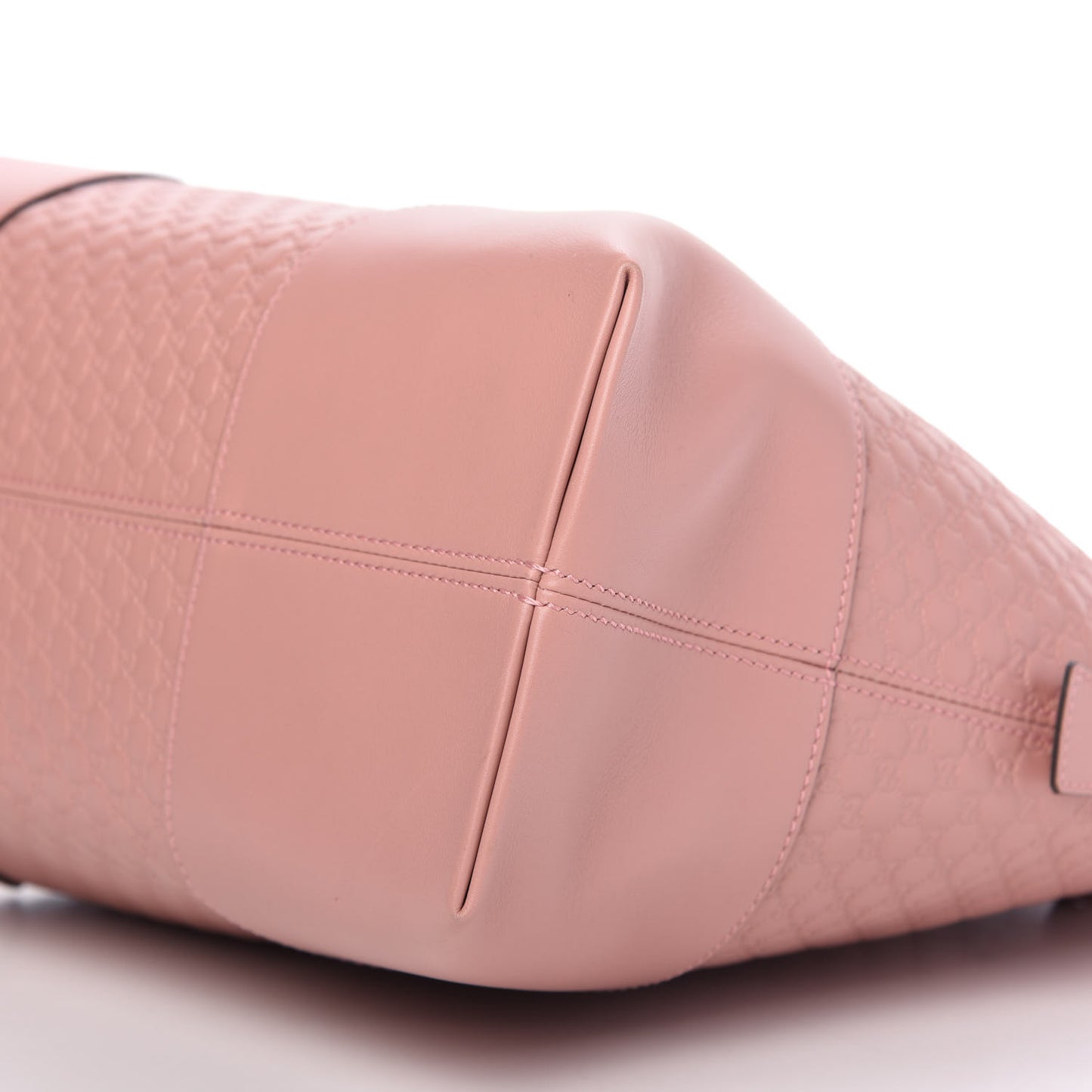 Soft Microguccissima Medium Bree Shoulder Bag Soft Pink