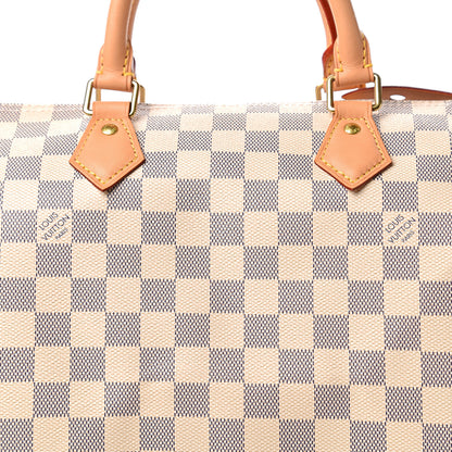 Louis Vuitton Damier Azur Speedy 30 9 of 9