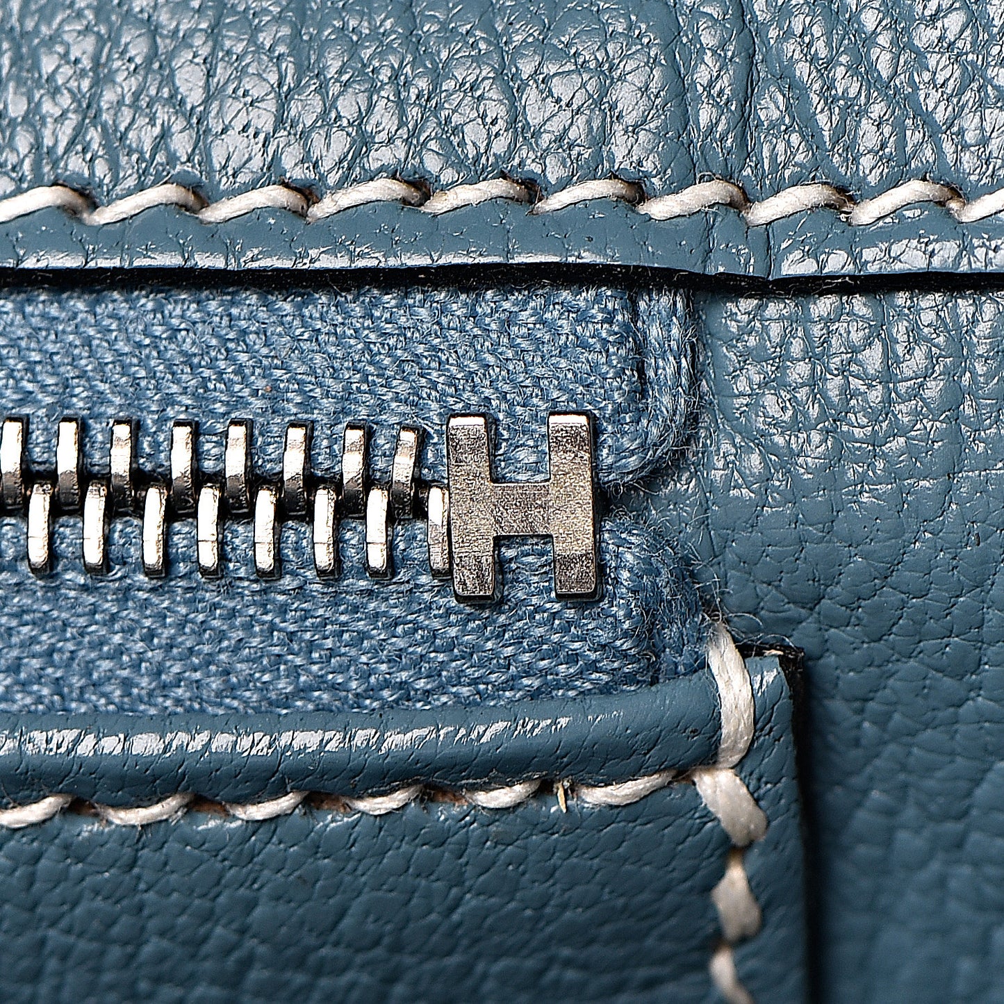 Togo Birkin 35 Blue Jean