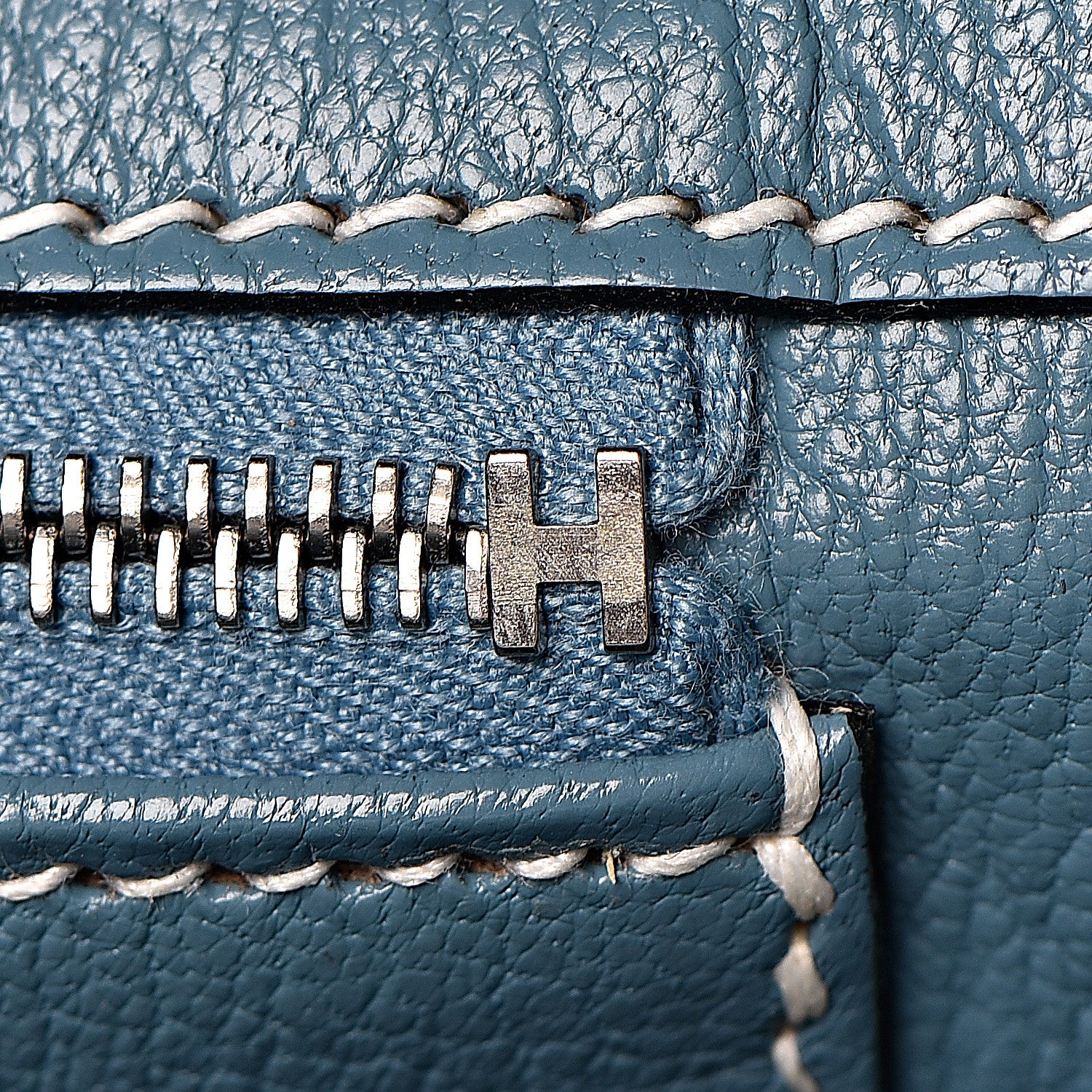 Hermes Togo Birkin 35 Blue Jean 21 of 36