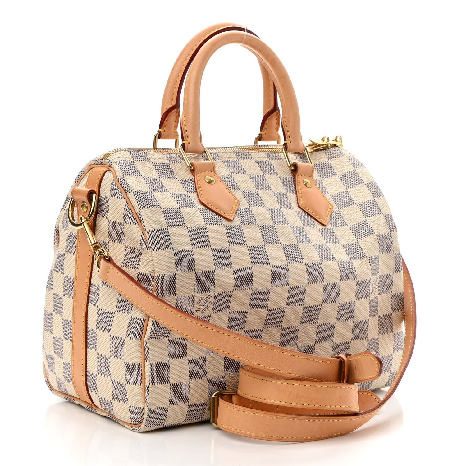 Louis Vuitton Damier Azur Speedy Bandouliere 25 3 of 9