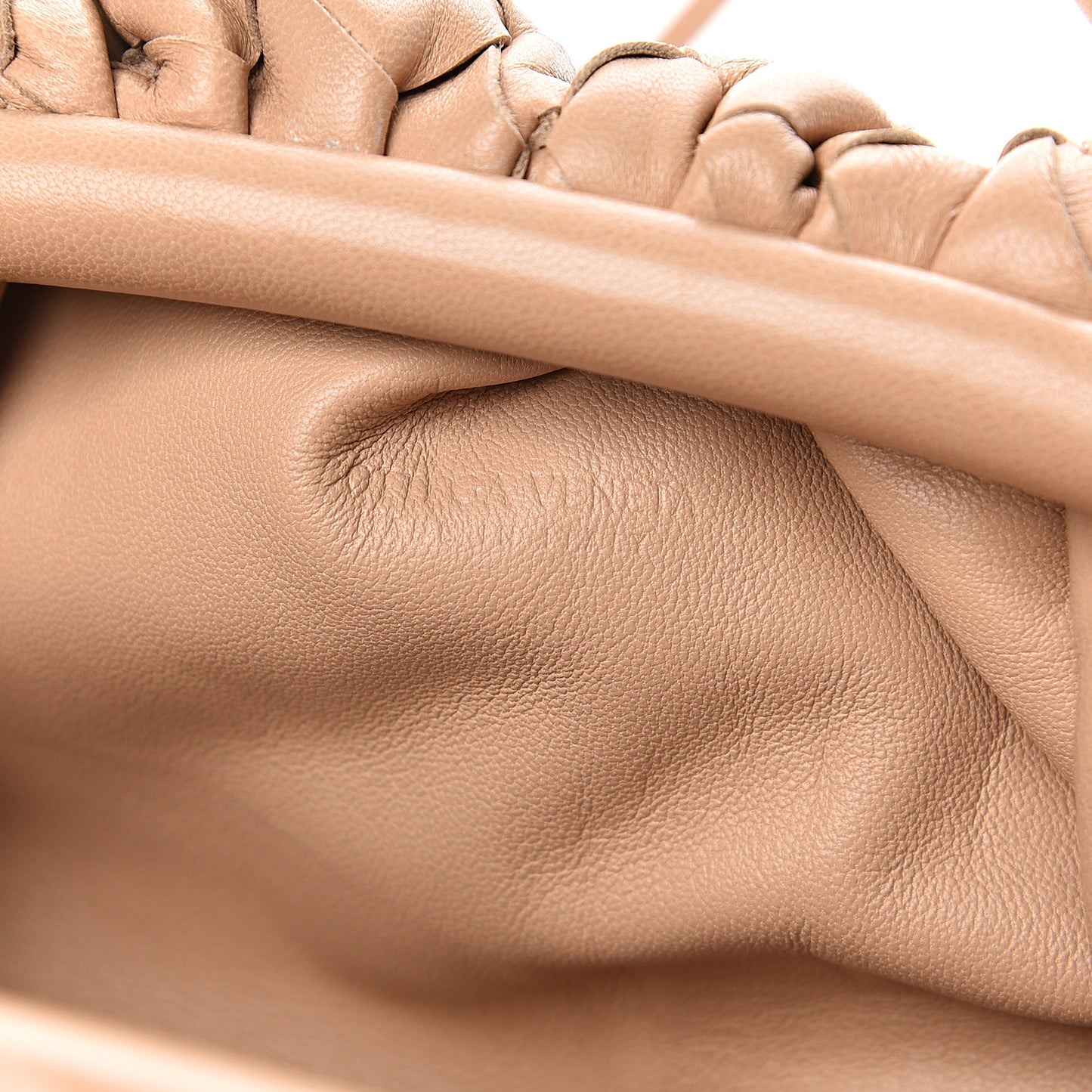 Nappa Intrecciato The Mini Pouch Sandalwood