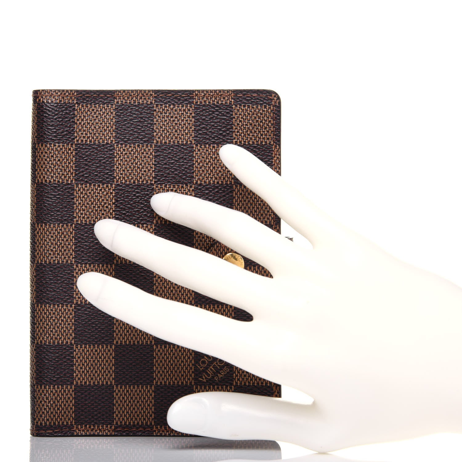 Louis Vuitton Damier Ebene Small Ring Agenda Cover 2 of 13