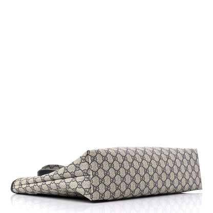 Gucci GG Plus Monogram Medium Signature Web Loop Tote Navy 4 of 11