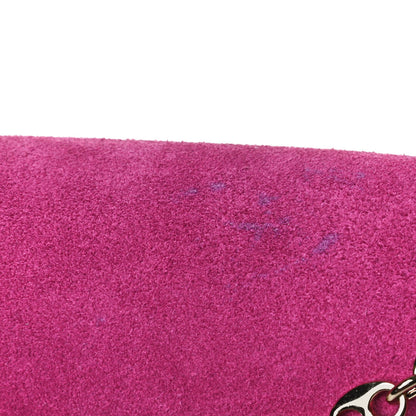 Gucci Suede Azalea Calfskin Small Marina Chain Shoulder Bag Fucsia 14 of 14