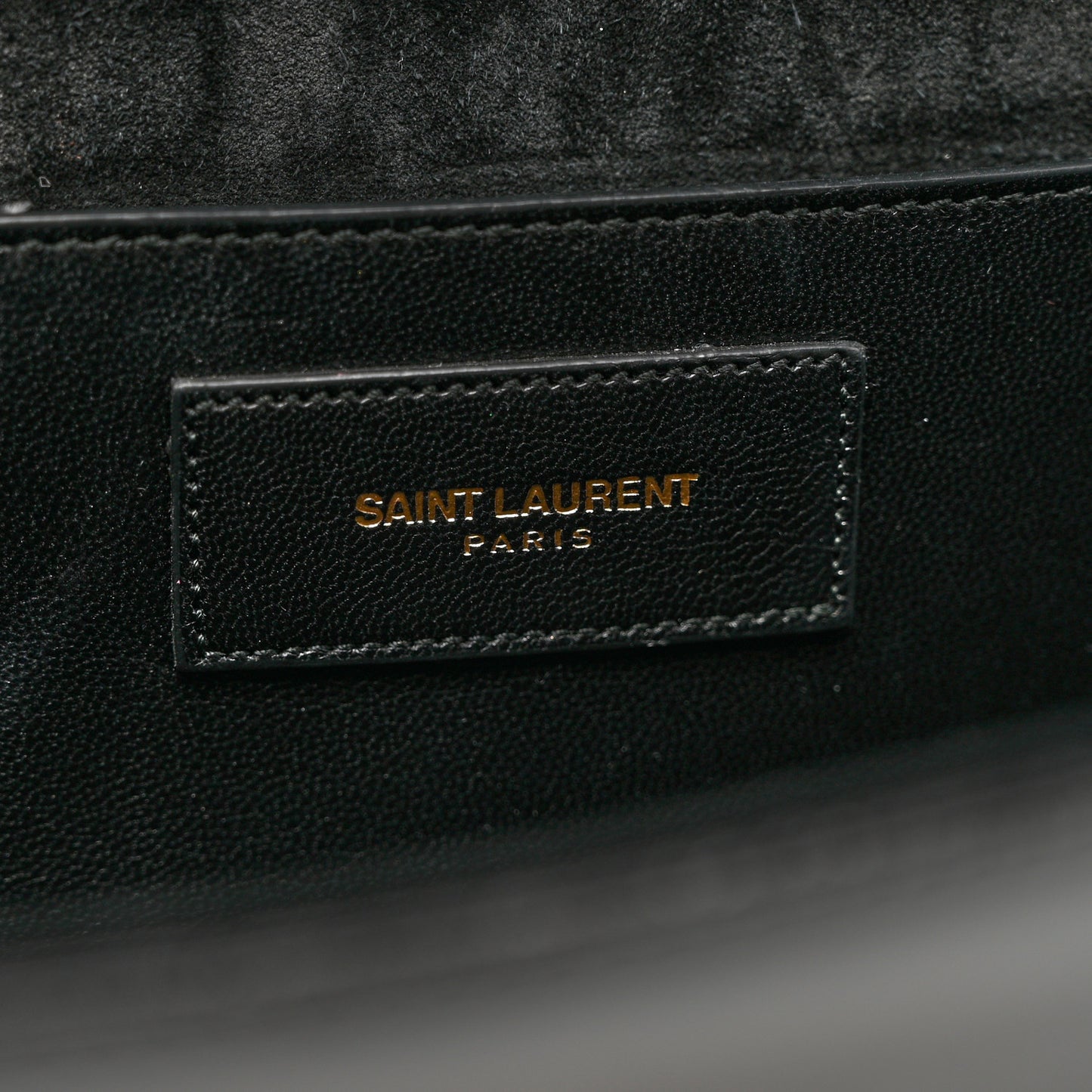 Patent Classic Monogram Cassandre Clutch Black
