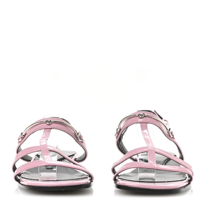 Gucci Calfskin Horsebit Divine Slingback Sandals 36 Pink 3 of 9