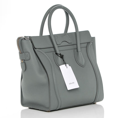 Celine Baby Grained Calfskin Mini Luggage Kohl 3 of 6