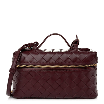 Bottega Veneta Nappa Intrecciato Bang Bang Vanity Case Barolo 1 of 11