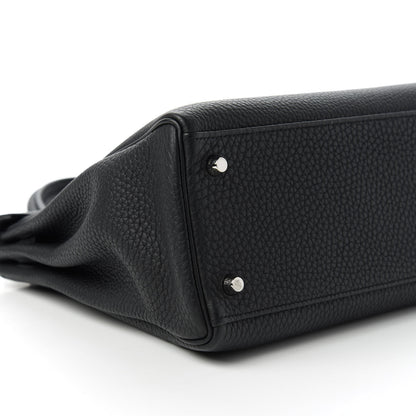 Hermes Togo Kelly Retourne 32 Black 6 of 11