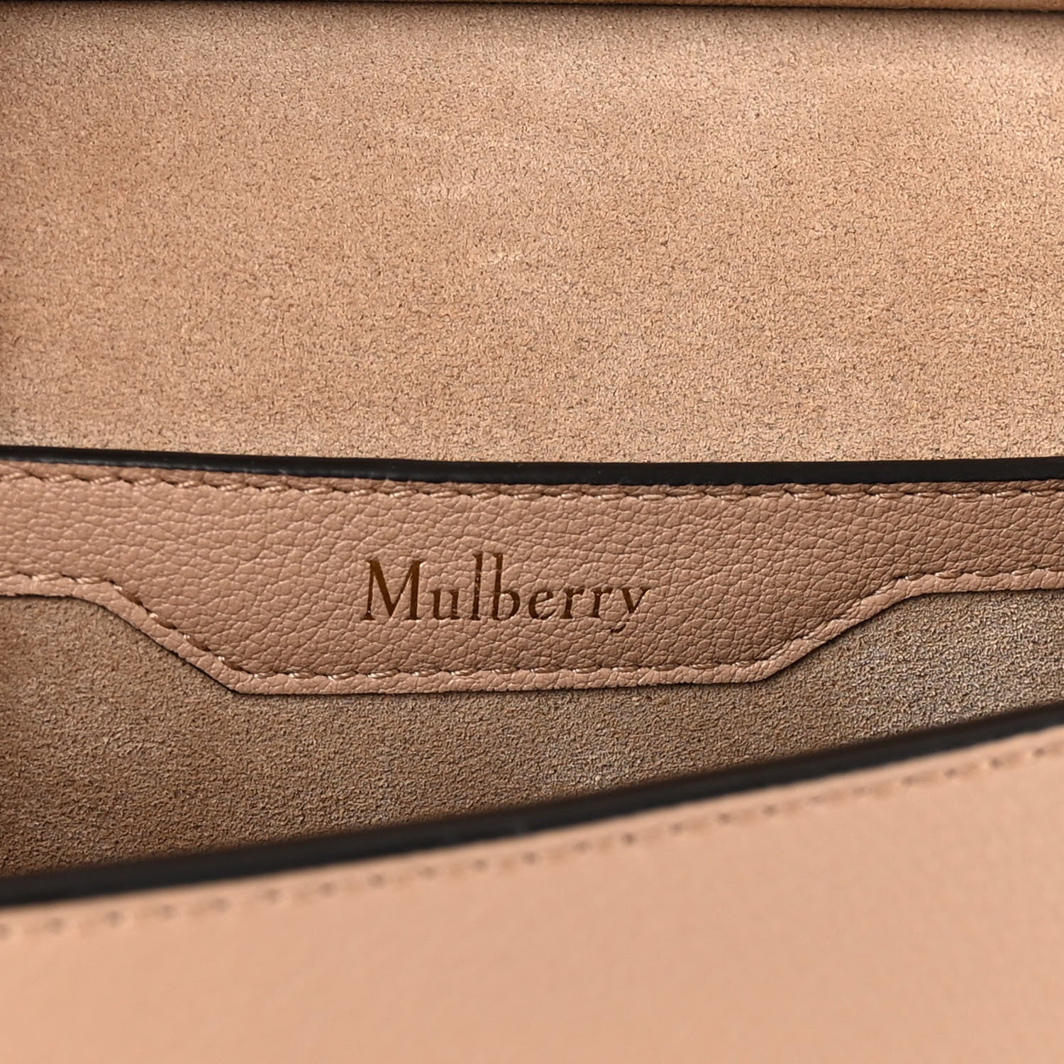 Mulberry Silky Calfskin Small Amberley Satchel Maple 6 of 11