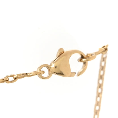 Hermes Gold Plated Lacquered Eileen Pendant Necklace Rose Dragee 4 of 6