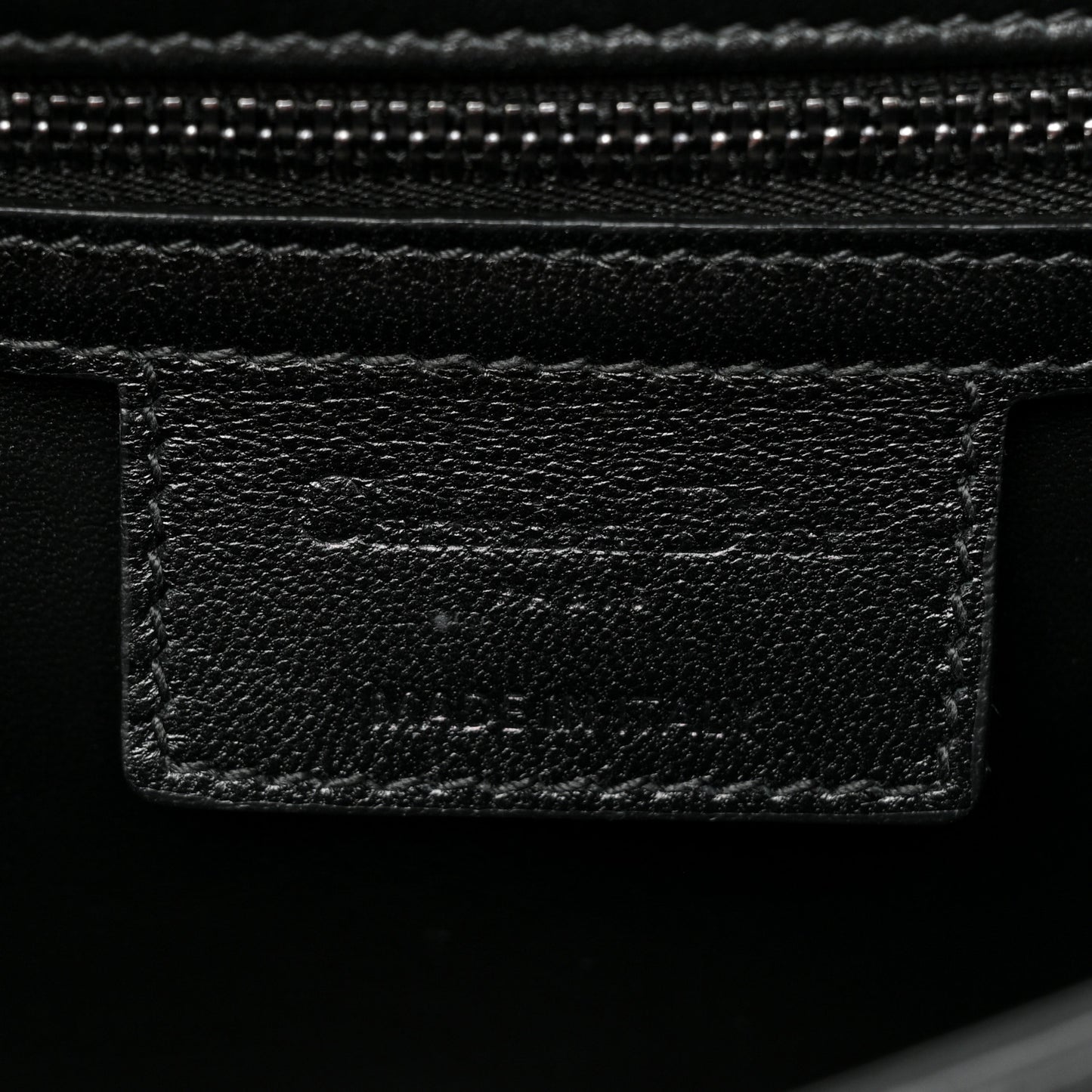 Calfskin Macrocannage Medium Caro Bag Black