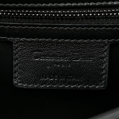 Christian Dior Calfskin Macrocannage Medium Caro Bag Black 6 of 10