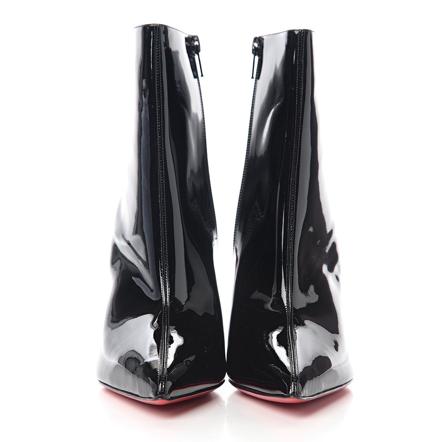 Christian Louboutin Patent So Kate Booty 100 Ankle Boots 40 Black 2 of 7