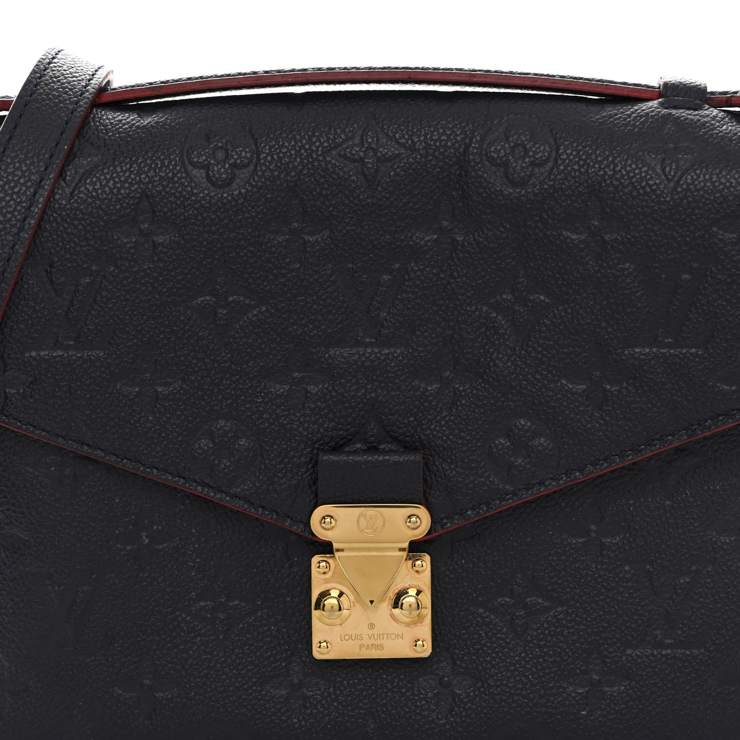 Empreinte Pochette Metis Marine Rouge