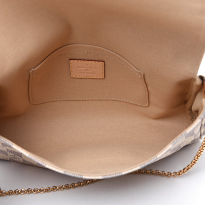 Louis Vuitton Damier Azur Favorite MM 5 of 13