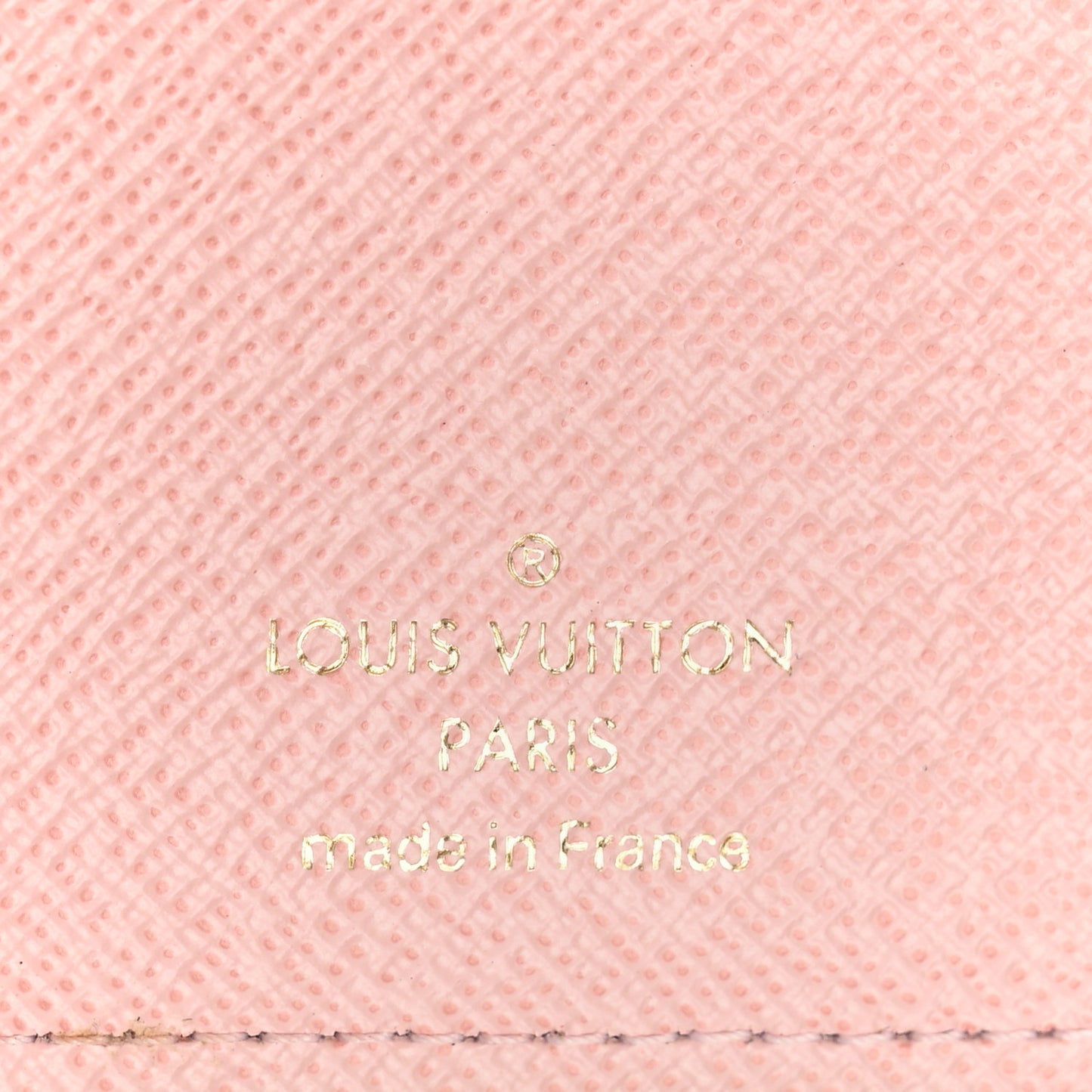 Monogram Victorine Wallet Rose Ballerine