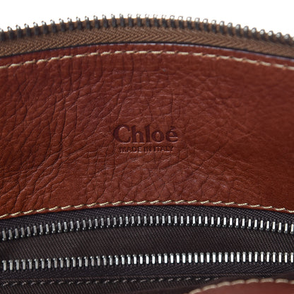 Chloe Calfskin Edith Satchel Ecureil Brown 6 of 8