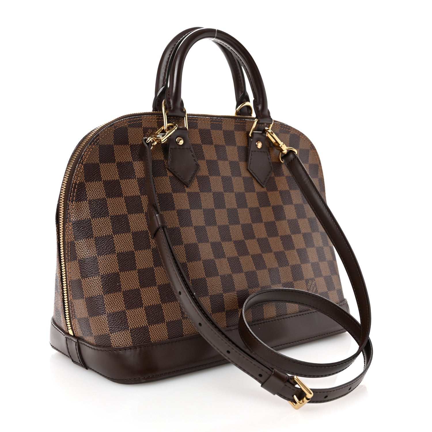 Louis Vuitton Damier Ebene Alma PM 3 of 11