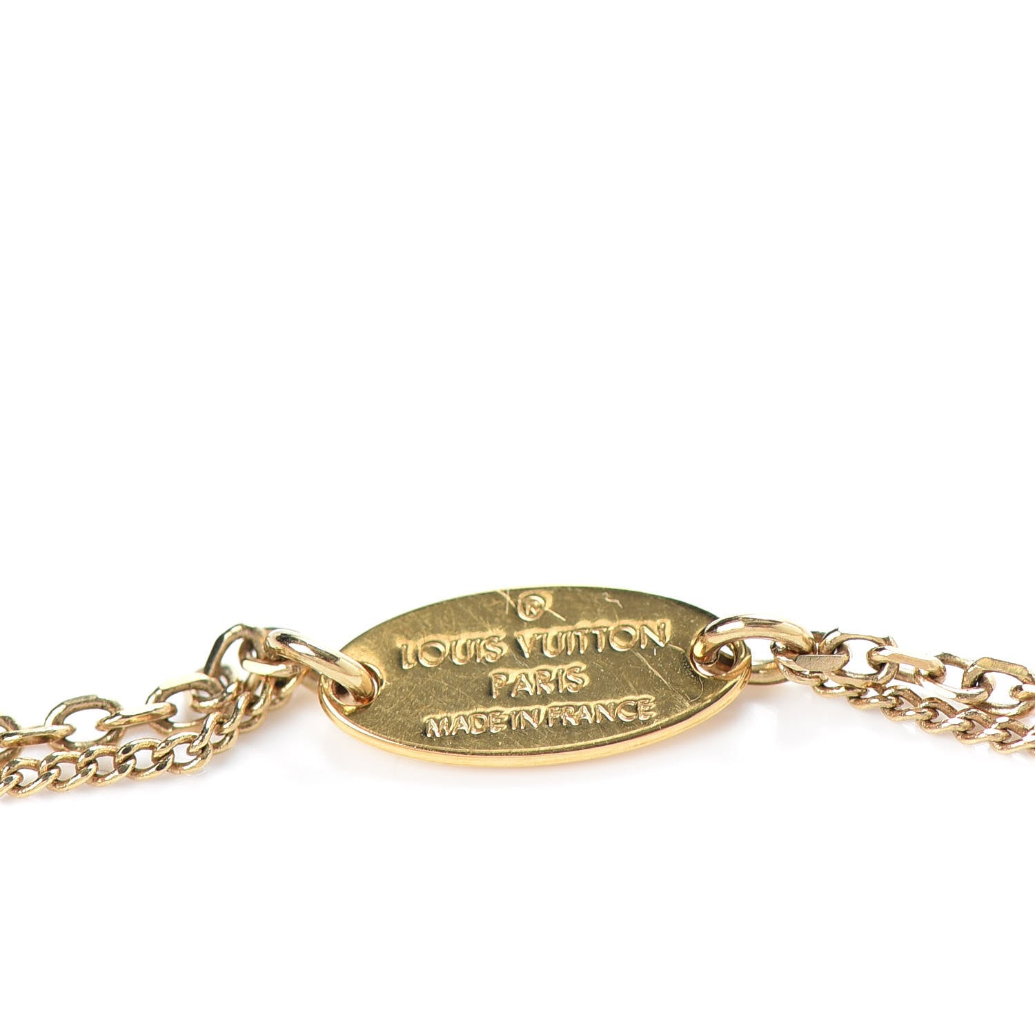 Louis Vuitton Pearl Angels Long Necklace Gold 5 of 7