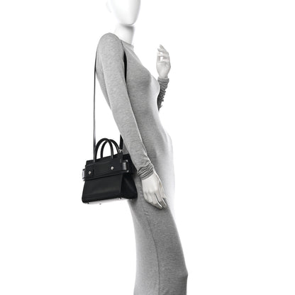 Givenchy Smooth Calfskin Mini Horizon Satchel Black 2 of 10