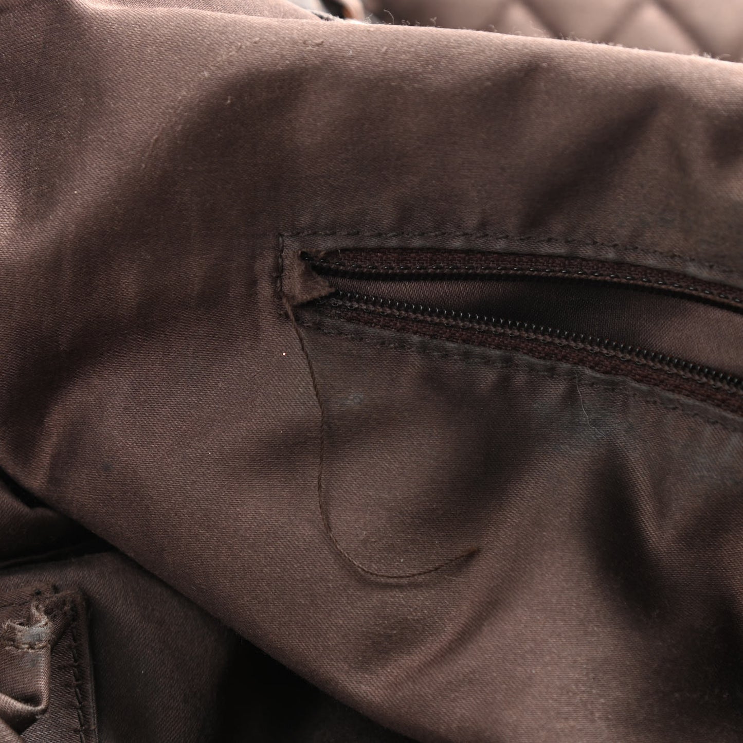 Metallic Calfskin Baby Coco Cabas Bronze
