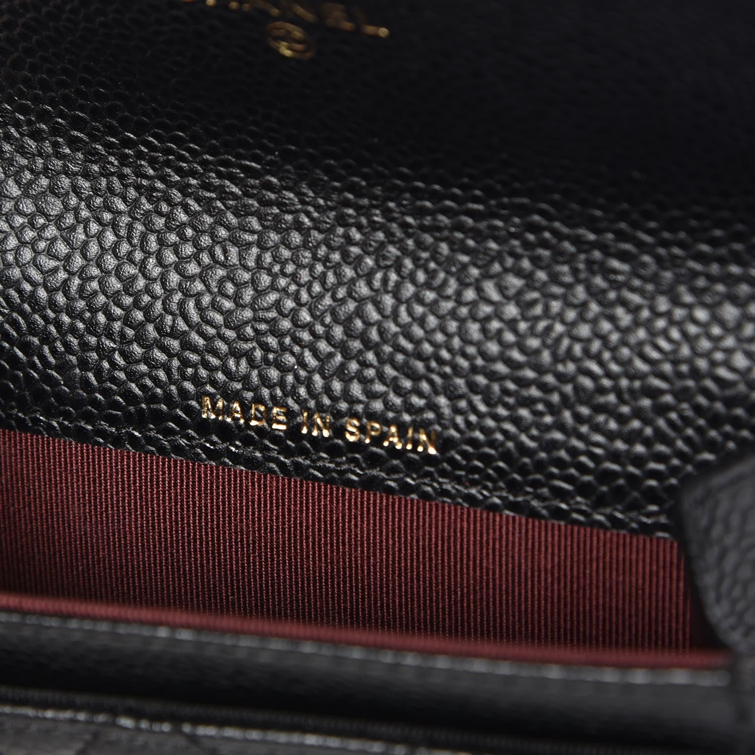 Chanel Caviar Quilted Flap Card Holder Black 7 of 9