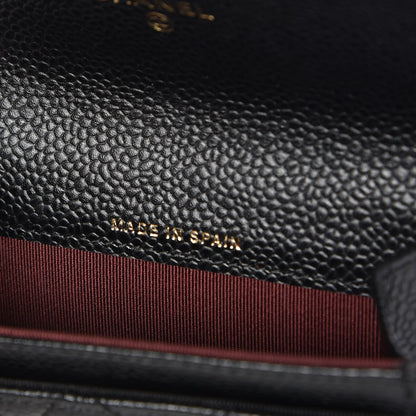 Chanel Caviar Quilted Flap Card Holder Black 7 of 9