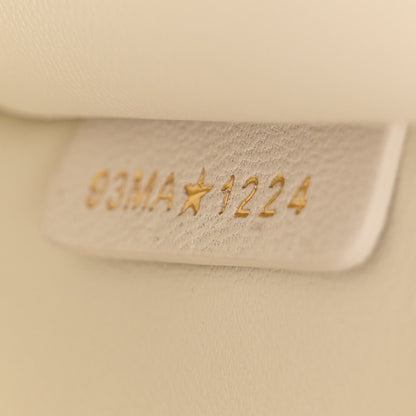 Christian Dior Lambskin Macrocannage Nano Caro Backpack Latte 7 of 11