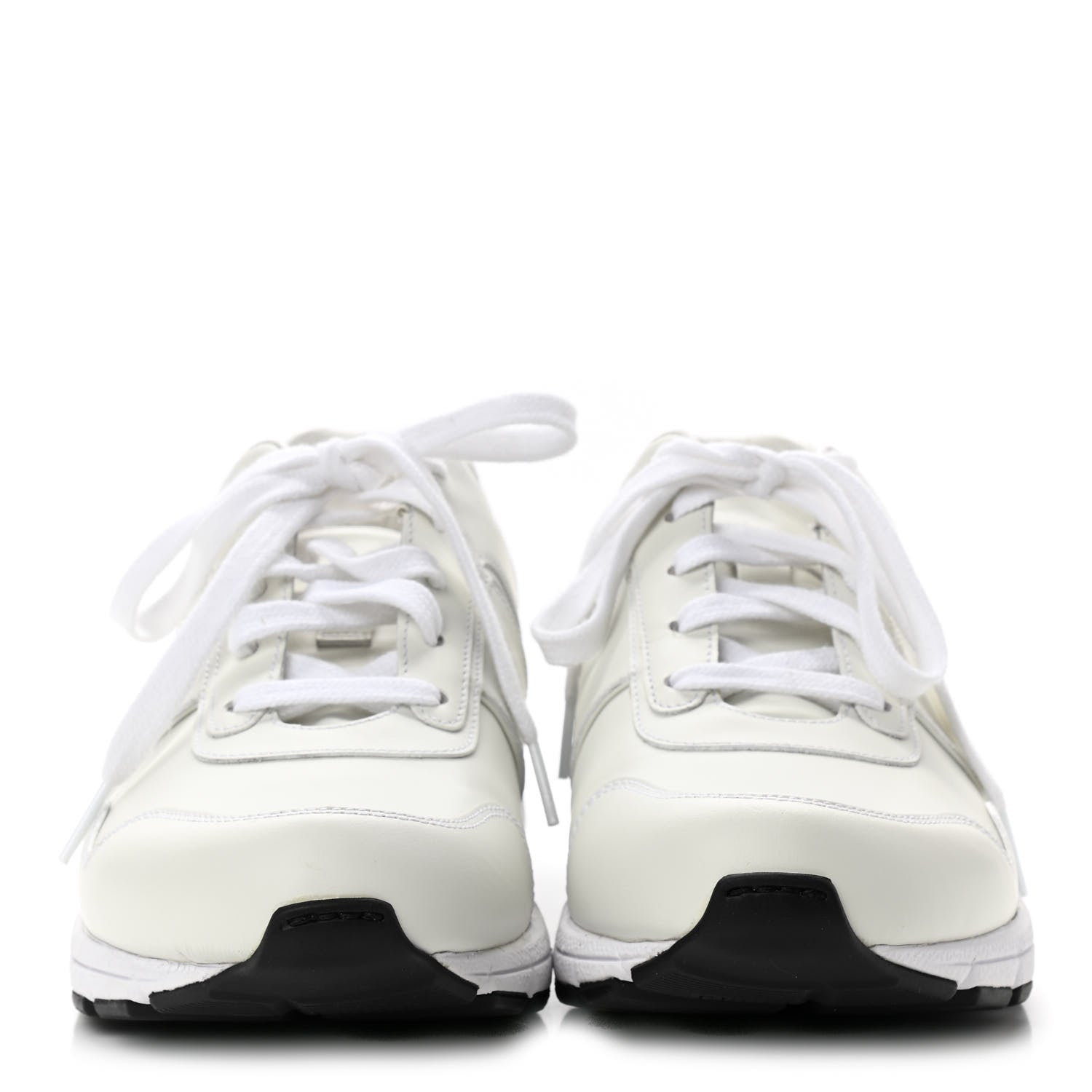 Gucci Calfskin Womens Interlocking G Sneakers 39 White 2 of 8
