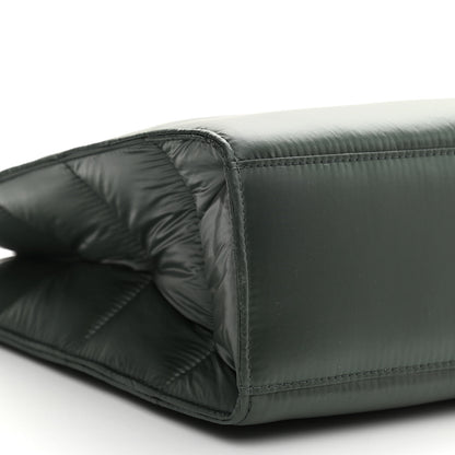 Telfar Nylon Medium Puff Shopping Bag Green 9 of 10