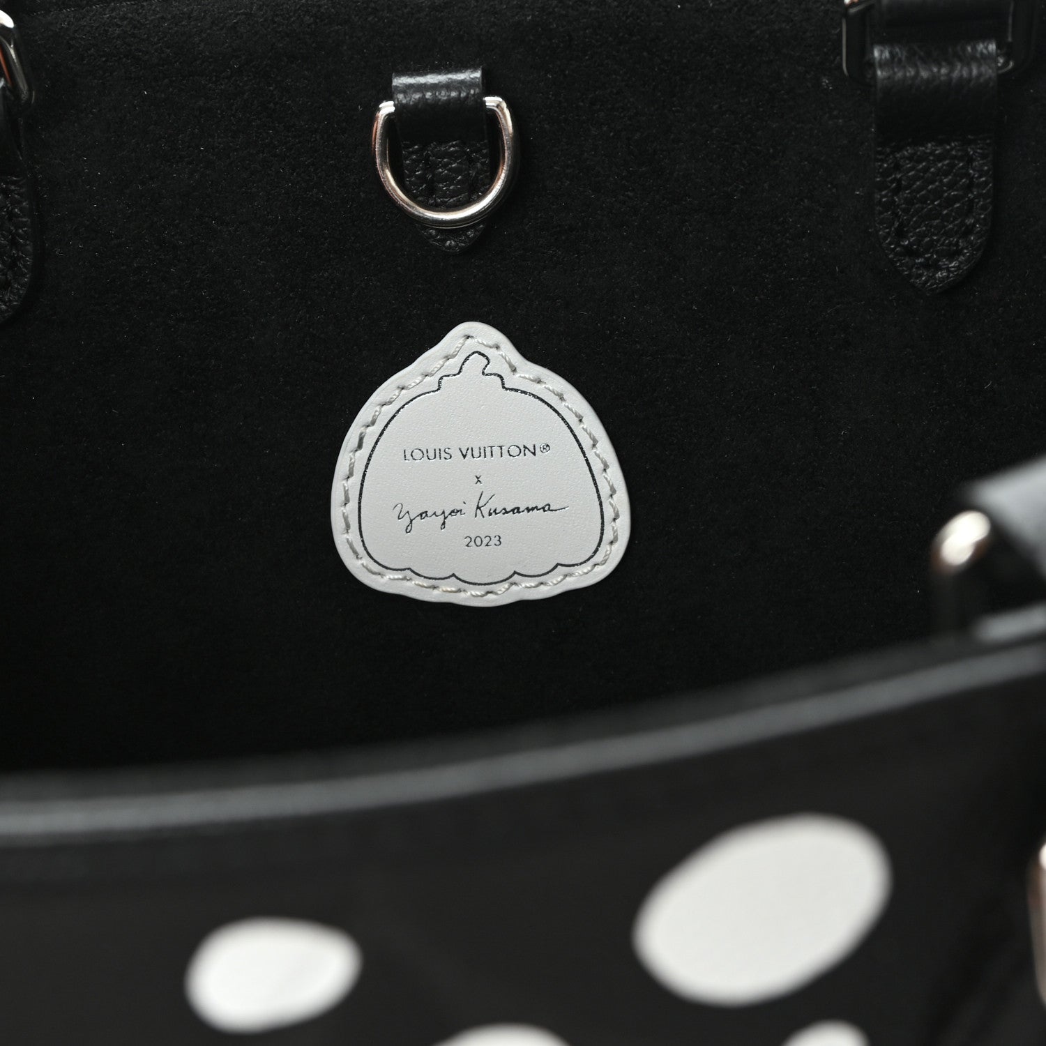 Louis Vuitton LV X YK Empreinte Monogram Giant Onthego MM Black 6 of 11